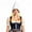 White, variant on Oktoberfest Pointed Gnome Hat With Braids, Non‑Woven Bavarian Maid Costume Headpiece For Themed Party Cosplay Events