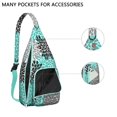 thumbnail image 2 of Rustic Style Sling Backpack - Earthy Aesthetic Crossbody Bag with Layered Storage, Perfect for Hiking & Daily Commuting, 2 of 4