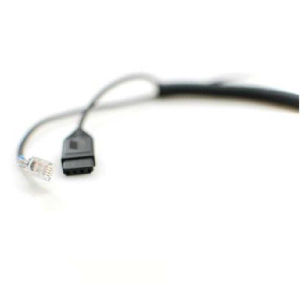 VXi 202722 QD 1029G RJ9 Lower Cord for Connecting VXi G-QD and Jabra Headsets To Compatible Cisco Phones
