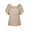 Gold, variant on Women's Sparkly Sequin Tops Short Sleeve Glitter Loose Party Shirt Blouse Boat Neck Dressy Top