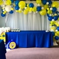 thumbnail image 4 of 100Pcs Blue Yellow White Balloon Garland & Arch Kit for Minions Party-100Pcs Latex Balloons, 16 Feets Arch Balloon Strip Tape, Glue Dots for Deluxe Despicable Me Minions Birthday Baby Shower, 4 of 4