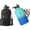 Gradient Blue, variant on 64oz Water Bottle Insulated with Handle, Half Gallon Stainless Steel Metal Large Water Jug, Travel Flask with Straw Spout Lid, Wide Mouth Mug with Carry Pouch, Keep Cold Hot