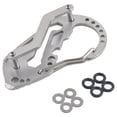 thumbnail image 1 of Climbing Carabiner Multifunctional Portable Multitool Carabiner Pocket Multitool, 1 of 10