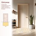 thumbnail image 3 of ODIKA 8' x 10' Machine Washable Non-Slip Area Rug, Geometric Chevron High Traffic Rug, Beige, 385186, 3 of 7