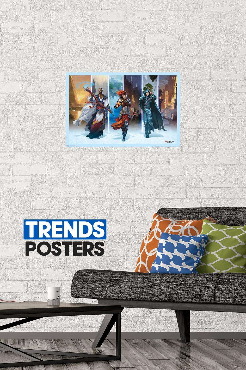 Magic: The Gathering - Worlds Wall Poster, 14.725" x 22.375"