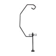 thumbnail image 3 of Soporte para linterna de camping, soporte de hierro resistente y ligero para lámpara, para lámpara para viajes, pesca, senderismo, mesa de viaje, 3 of 8