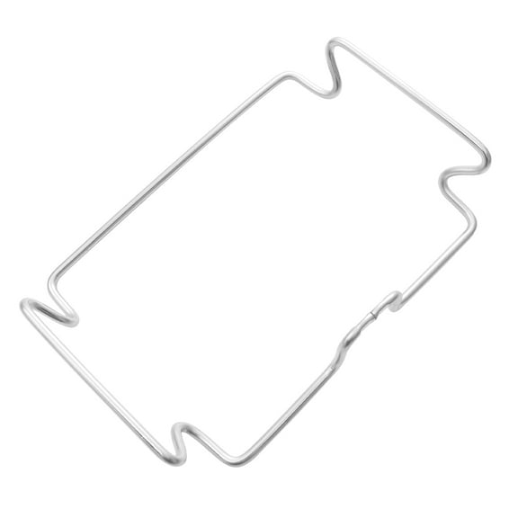 Stainless Steel Hook Bathroom Hanging Shelf Garbage Holder for Cabinet Trash Can Bracket Hanger