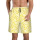 thumbnail image 1 of Balery Daisies Flowers Traje de Baño Estilo Hawaiano para Hombre, Shorts de Secado Rápido con Bolsillos-Medium, 1 of 6