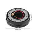 thumbnail image 3 of Wear Resistance Wheel Hub Adapter Kit, Anti-rust Corrosion Resistant Hub Adapter Boss Kit, Aftermarket Boss Kit Car for Steering Wheels Vehicle, 3 of 7