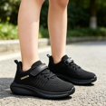 thumbnail image 4 of Boys Girls Breathable Mesh Sneakers for Daily Casual Campus Outdoor Play Lightweight Soft Sole Kids Walking Shoes—Comfortable Everyday Footwear for 5-13 Years, 4 of 4