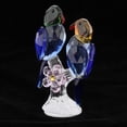 thumbnail image 3 of yuksok Crystal Parrot Statue Bird Figurine Sculpture Animal Model Colorful Ornament for Blue, 3 of 9