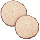 thumbnail image 1 of 2pcs Outdoor Garden Wood Stepping Log Wooden Garden Pavers Garden Decoration, 1 of 3