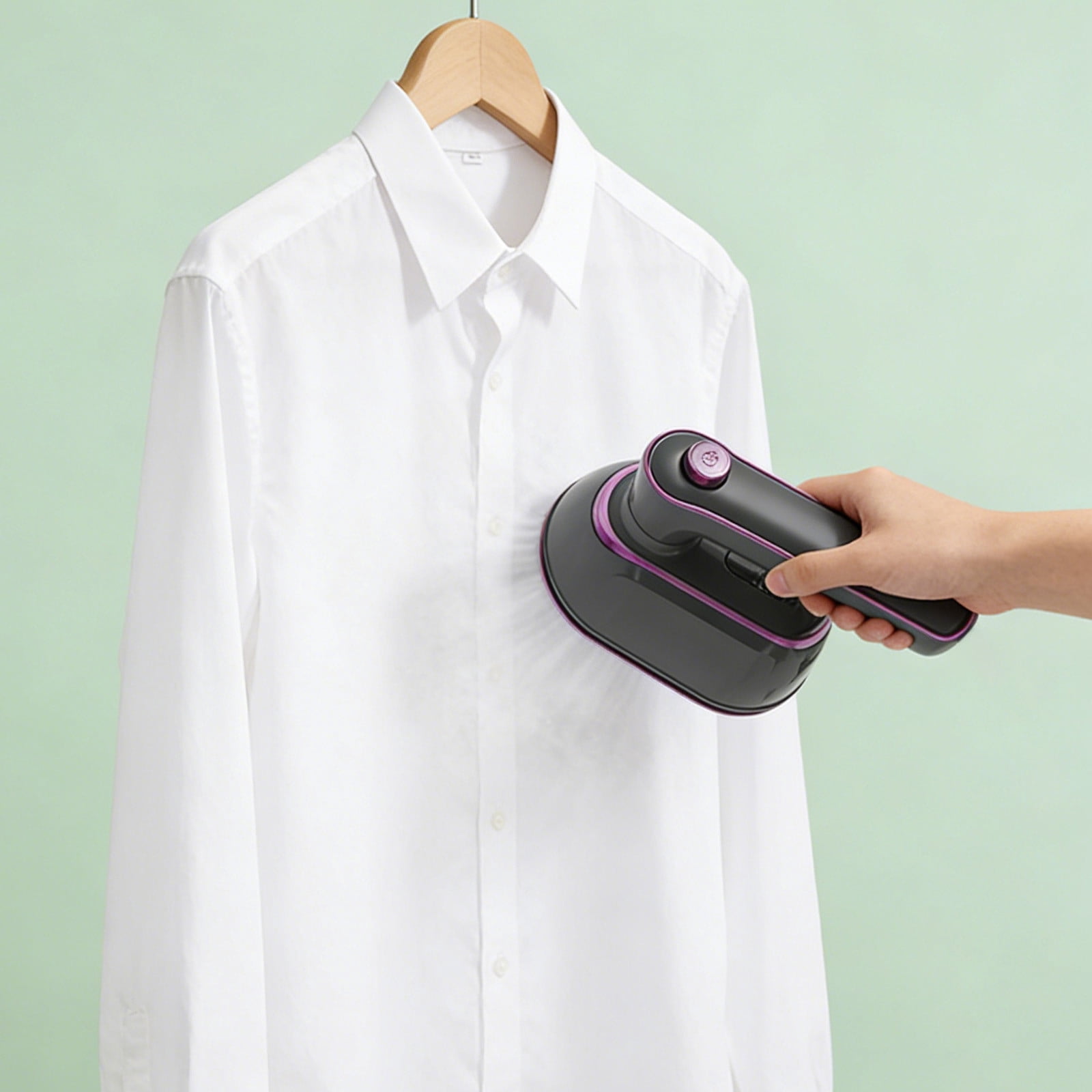 Mini Portable Foldable Travel Iron Handheld Garment Steamer Wet Dry Use Fast Heating Compact Iron For Clothes Home Travel Wardrobe Essentials