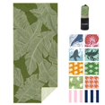 thumbnail image 1 of Toalla Eunzel Beach de secado rápido 180 x 81 cm sin arena, color verde, 1 of 7