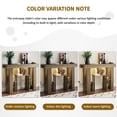 thumbnail image 4 of Pusnapku 43" Console Table, Narrow Sofa Side Table with Storage, Freestanding Wood Display Shelf, Behind Couch Desk for Living Room, Foyer, Hallway, 4 of 9