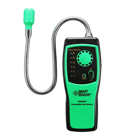 Smart Sensor Combustible Natural Gas Detector Propane Flammable Sensor Portable Gas Leak Detector with Sound Light Alarm Gas Sniffer High