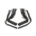 thumbnail image 2 of Sidaley 4 piezas de cuero motocicleta freno manillar cubierta borla decorativa elegante moto manga accesorios de adorno Accesorios para motos Negro, 2 of 4