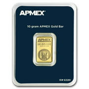 10 gram Gold Bar - APMEX (In TEP Package)