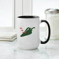 thumbnail image 4 of CafePress - Hot Jalapeno Pepper Burn Large Mug - 15 oz Ceramic Large White Novelty Mug, 4 of 4