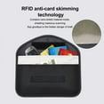 thumbnail image 2 of RFID Signal Blocking Bag Shielding Cage Pouch Wallet Case for Cell Phone for Cell Phone Car Key FOB, 2 of 6