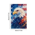 thumbnail image 3 of 4th Of July Garden Flag Double Sided Independence Day Patriotic Flag For Outdoor Yard Lawns Garden Home Holiday Decoration, 3 of 6