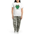 thumbnail image 4 of CafePress - Kane Coat Of Arms Women's Light Pajamas - Women's Short Sleeve Print T-Shirt and Pants Light Cotton Pajama Set, 4 of 7