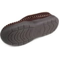 thumbnail image 4 of Men's Slip On  Slippers, Indoor/Outdoor Warm Fuzzy Comfy House Shoes, Fluffy Wide Loafer Slippers, 4 of 7