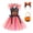 Orange, variant on NIEWTR Kids Girls Halloween Pumpkin Dress Costume For Girls Tutu Dresses With Headband Cosplay Fancy Outfits