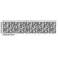 thumbnail image 2 of Ambesonne Black and White Fabric by the Yard Upholstery, Paint Motif, 1 Yard, Black White, 2 of 4