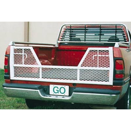 Go Industries Inc. 6618 Air Flow Tailgate, White Painted, For Select Ford Trucks