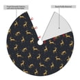 thumbnail image 2 of Yiaed Christmas Deers Print Christmas Tree Skirt , Tree SkirtsTree Mat for Christmas Winter Holiday Indoor Decorations-30", 2 of 7
