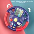 thumbnail image 5 of PPgejGEK Stocking Stuffers for Kids Car Simulation Simulator Steering Wheel Car Rear Seat Infant Puzzle Baby Toys Reduced Price, 5 of 6