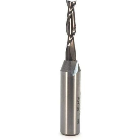 

HYYYYH Router Bits RU4700 Standard Spiral Bit with Up Cut Solid Carbide 1/4-Inch Cutting Diameter and 1-Inch Cutting Length