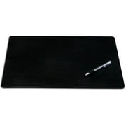 Dacasso Leatherette Office Desk Pad, 30 by 19-Inch, Black