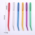 thumbnail image 2 of SNNROO 2packs/4 pieces Bent Tip Tapestry Darning Knitting Aluminum Needles Needlework Crafts Big Eye Bent Needle DIY Accessories Sewing (2 per pack), 2 of 5