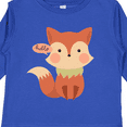 thumbnail image 4 of Inktastic Cute Fox Hello Boys or Girls Long Sleeve Toddler T-Shirt, 4 of 5