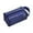 Blue, variant on Hiroekza Nylon Mesh Pencil Case Large Capacity Transparent Storage Bag for Stationery Cosmetics Toiletries Lightweight Easy Carry