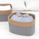 thumbnail image 4 of Cestas de cuerda de algodón Laklulu, paquete de 2 | Cestas para toallas de baño | Cestas de almacenamiento de cuerda | Cestas tejidas para almacenamiento, 4 of 5