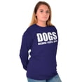 thumbnail image 4 of Anti Social Dog Lover Pet Puppy Owner Long Sleeve TShirt Men Women Brisco Brands 2X, 4 of 6