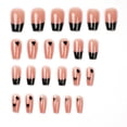 thumbnail image 1 of Uñas postizas cuadradas, uñas postizas nude, uñas postizas cuadradas para mujeres y niñas, 1 of 5
