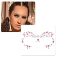 thumbnail image 4 of Unique Bargains 1 Pc Charming Rhinestone Stickers for Concert Pink, 4 of 5