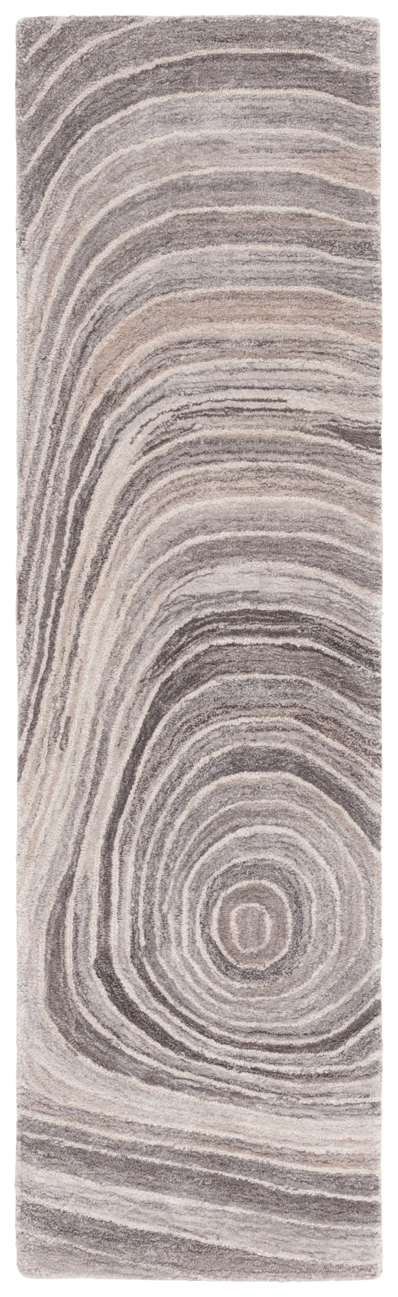 SAFAVIEH Abstract Luvenia Abstract Runner Rug, Gray/Ivory, 2'3" x 8'