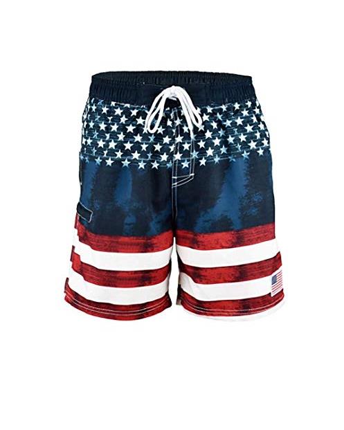Exist Mens Swim Trunks Boxer Shorts 