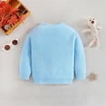 thumbnail image 4 of AherBiu Infant Baby Clothes Crewneck Sweater Tops Long Sleeve Cotton Knitted Girls Winter Pullover, 4 of 7