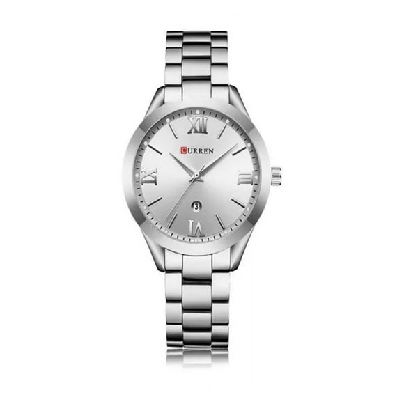 Reloj Curren KREB6319 Mujer Cuarzo Plateado