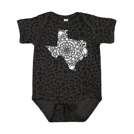 

Inktastic Texas Silhouette Mandala Gift Baby Boy or Baby Girl Bodysuit