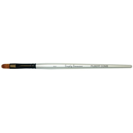 UPC: 0038372018576 | Robert Simmons Simply Simmons Short Handle Brush Filbert Comb 8