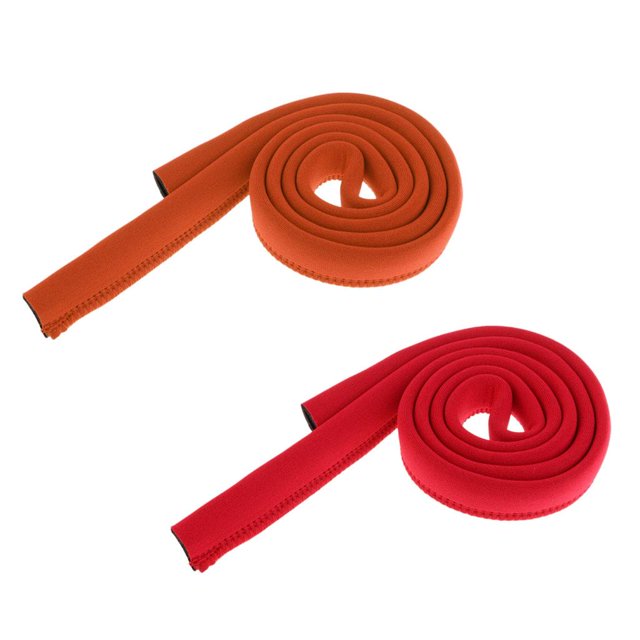 Paquete de Hidratación para Acampar de 2 Piezas Mezclados, Tubo de Vejiga, Funda con Aislamiento de Neopreno, 120 roja DYNWAVEMX Cubierta del tubo del paquete de hidratación