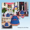 thumbnail image 5 of AuroraX 4th of July Porch Goose Outfit Sets Porch Goose Clothes Set for Porch Goose 23 Inch Garden Large Patriotic Seasonal White Goose Decorations Party, 5 of 7