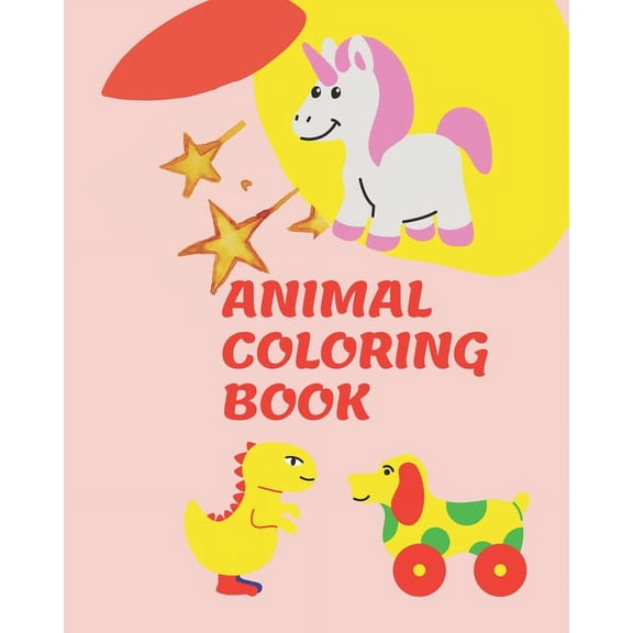 Animal Coloring Book: Animal Coloring Book For kids, (Paperback)